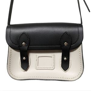THE CAMBRIDGE SATCHEL COMPANY Leather Mini Colorblock Crossbody Bag